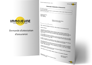 Demande d'attestation d'assurance