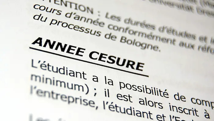 annee cesure etudiant