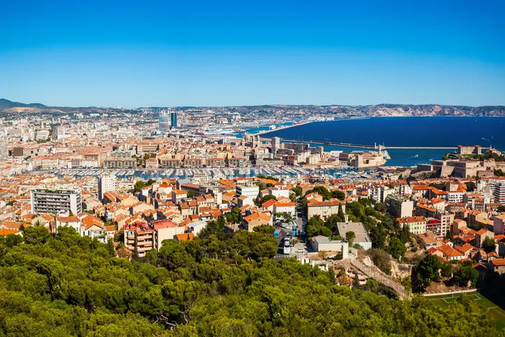 Image de la ville de Marseille, un spot idéal pour investir en résidence étudiante