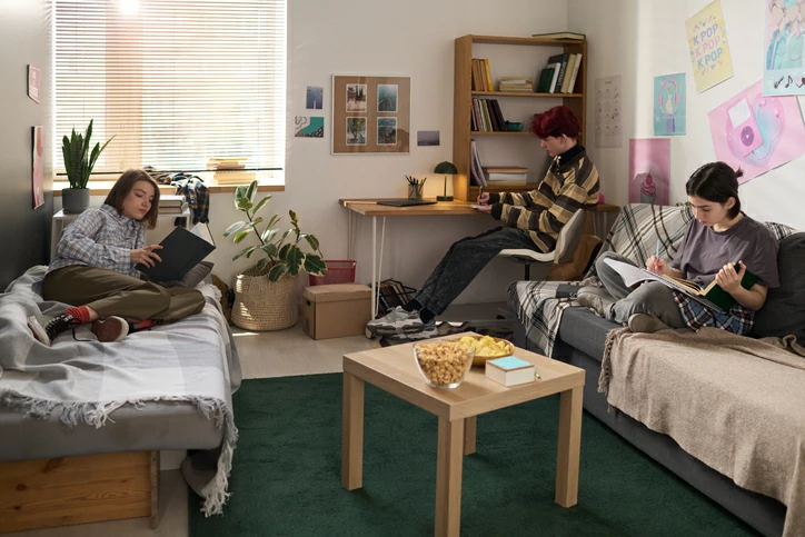 appartement étudiant à Nantes : des étudiants réunis