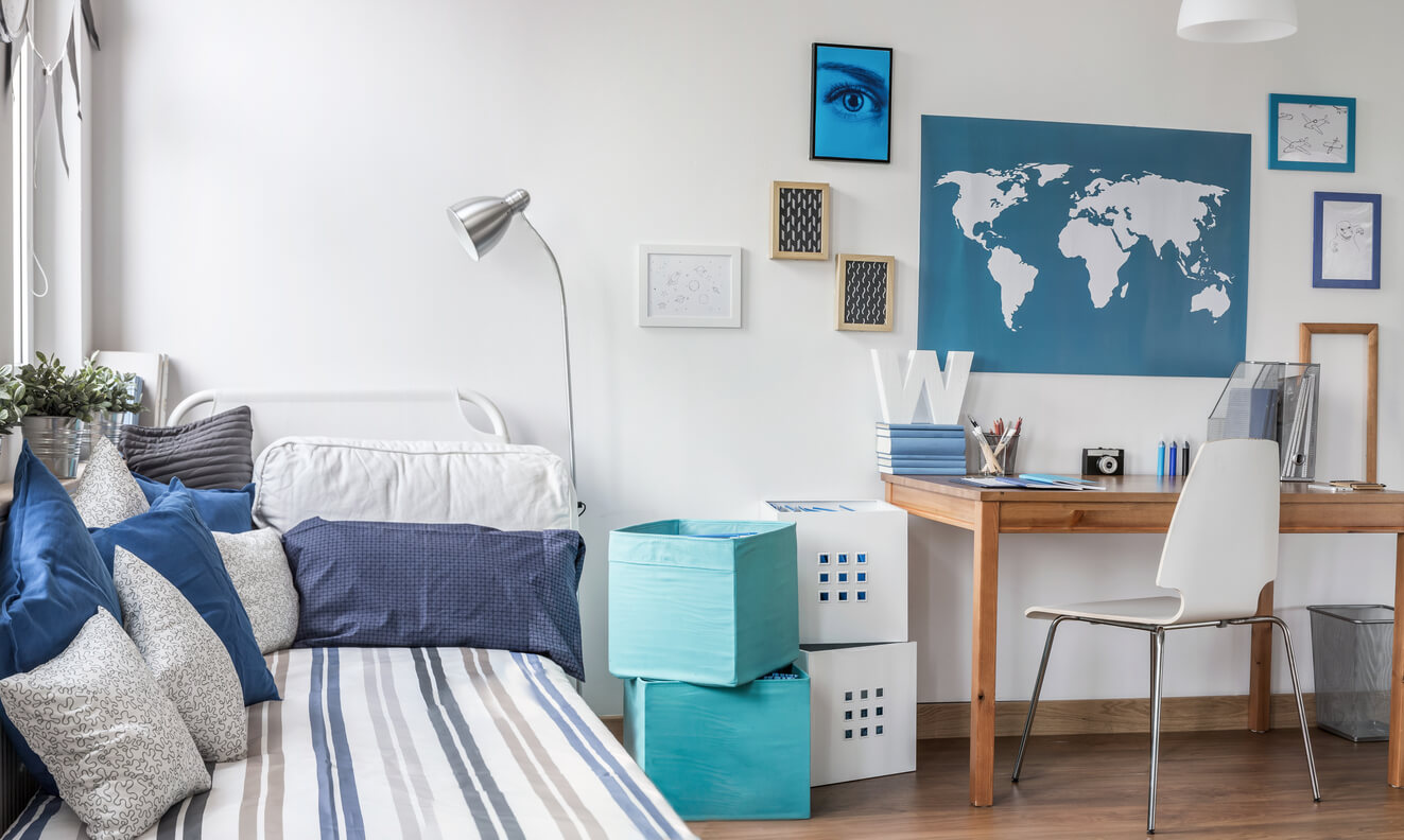 Photo d'un logement étudiant à Saint-Denis. Il est cosy, moderne et bien équipé.