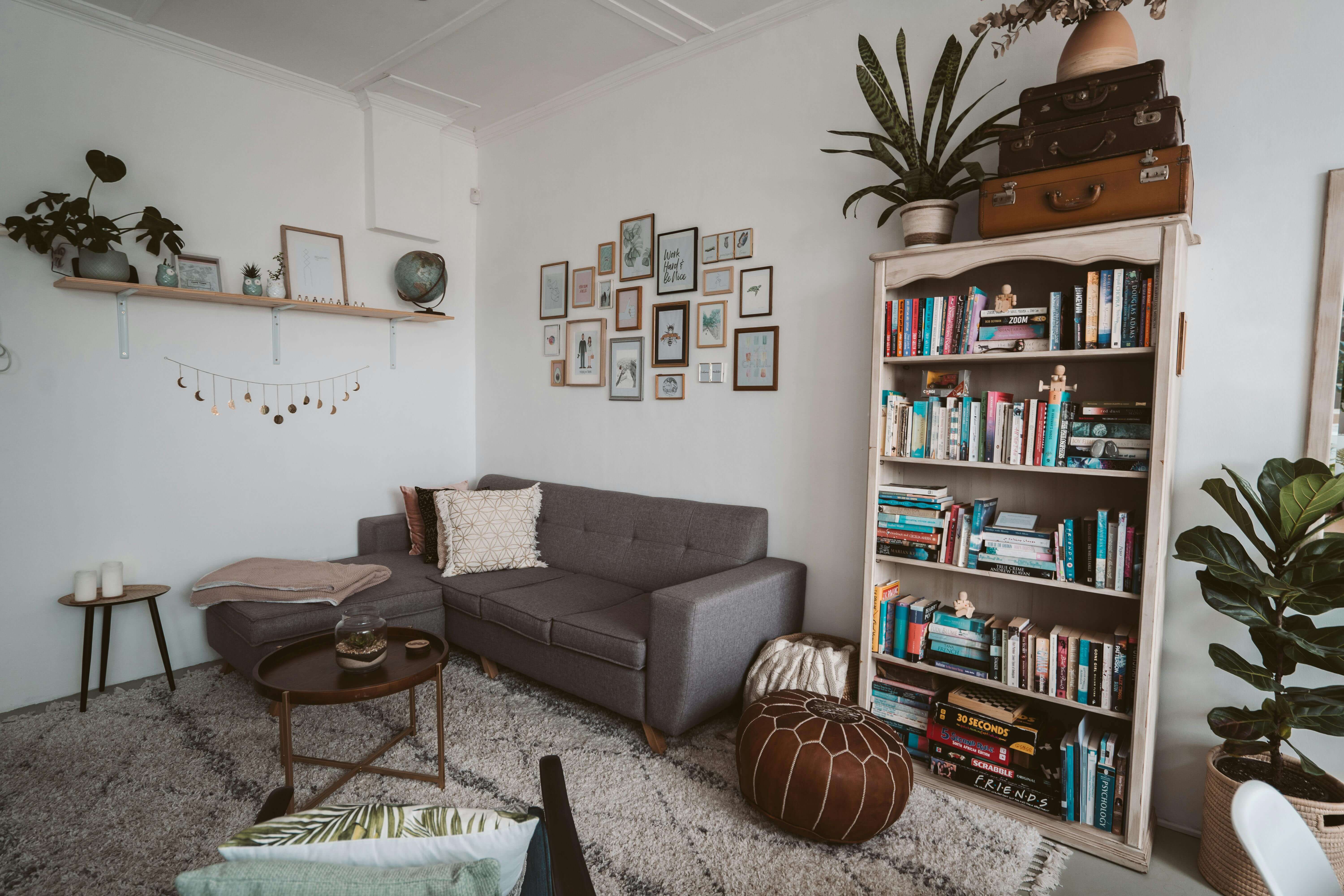 salle de séjour d'un appartement