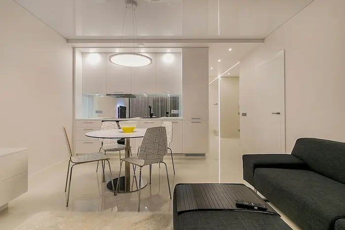 Logement étudiant Lyon 03 : un appartement classique pour étudiant. Comme sur l'image, il y a déjà des meubles. Cela facilite le déménagement pour les étudiants et jeunes actifs.