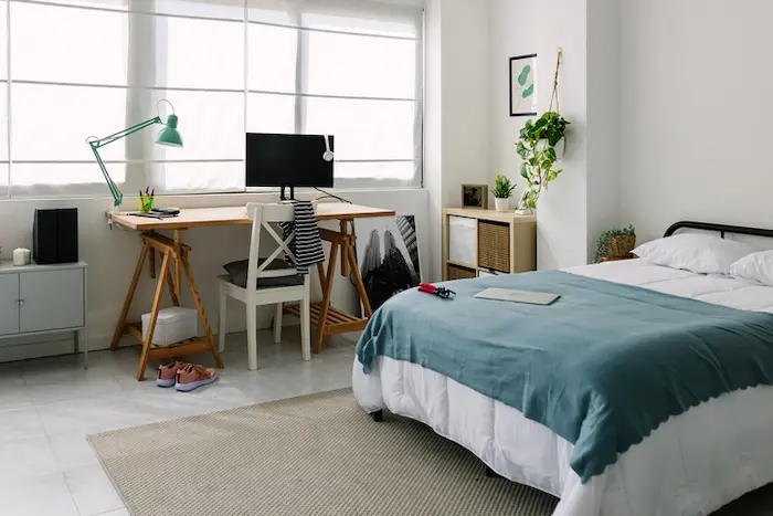 Image d'une chambre chez l'habitant Montpellier, idéal pour un étudiant en quete d'un logement étudiant pas cher