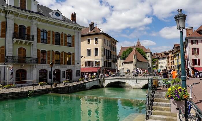 Photo du centre ville de Annecy 